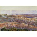 Вид на долину Мертвого моря со стороны Силоама - Хант, Уильям Холман