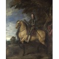 Портрет Карла I  на коне - Дейк, Антонис Ван