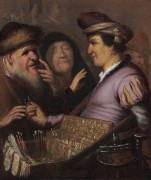 Продавец очков (Аллегория зрения) - Рембрандт, Харменс ван Рейн