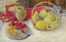 Натюрморт с фруктами и ягодами - Боннар, Пьер