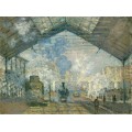 Станция Сен-Лазар, 1877 - Моне, Клод