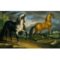 Две лошади - Жерико, Теодор Жан Луи Андре