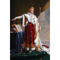 Наполеон I в коронационной одежде - Жироде-Триозон, Анн-Луи