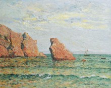 Уединенная скала в Морга, 1900 - Мофра, Максим