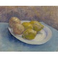 Натюрморт с лимонами на тарелке (Still Life with Lemons on a Plate), 1887 - Гог, Винсент ван