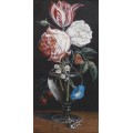 Натюрморт с цветами в стеклянной вазе - Сегерс, Даниель