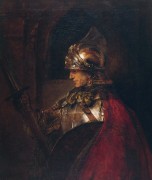 Рыцарь с копьем - Рембрандт, Харменс ван Рейн