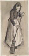 Женщина с метлой (Woman with a Broom), 1882 - Гог, Винсент ван