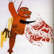 Жан-Мишель Баския  (et J.M. Basquiat  Le Monstre Carnivore), 1985 - Уорхол, Энди