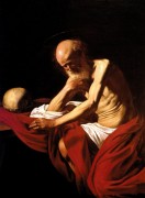Святой Иероним в раздумьи - Караваджо, Микеланджело Меризи да