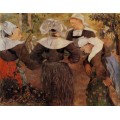 Танец четырех бретонок, 1888 Munich - Гоген, Поль 