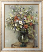 Цветы в стеклянной вазе, 1960 - Диф, Марсель