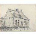 Дом Магро, Кесмес (The Magrot House, Cuesmes), 1879-80 - Гог, Винсент ван