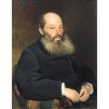 Афанасий Фет. 1882 год - Репин, Илья Ефимович