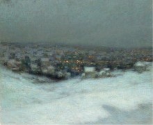 Снег под луной, 1903 - Сиданэ, Анри Эжен Огюстен Ле 
