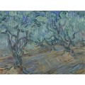 Оливковая роща и голубое небо (Olive Grove with Blue Sky), 1889 - Гог, Винсент ван