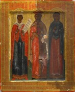 Свв.Параскева, Екатерина и Анастасия (XVII в)