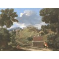 Пейзаж с руинами, 1634 - Пуссен, Никола