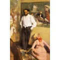 Портрет Анри Мишель-Леви в его студии, 1873 - Дега, Эдгар