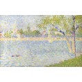 Вид на Сену из Ла Гранд Jatte - Сёра, Жорж-Пьер   