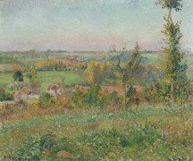 Холмы Тирасил, окраина Эрагни, 1884 - Писсарро, Камиль