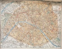 Карта Парижи