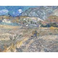 Пейзаж в Сен-Реми (Landscape at Saint-Remy), 1889 - Гог, Винсент ван