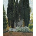 Кипарисы у фонтана (The Cypress Fountain) - Русиньол, Сантьяго 