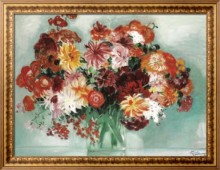 Букет цветов -  Домерг,  Жан-Габриэль 