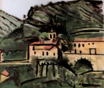 В деревне Вовенарг, 1959 - Пикассо, Пабло