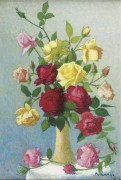 Ваза роз, 1924 - Ложе,  Ашиль 