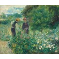 Собирание цветов - Ренуар, Пьер Огюст