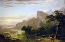 Пейзаж-сценка из "Танатопсиса" (стихотворение Уильяма Каллена Брайанта) - Дюран, Ашер Браун