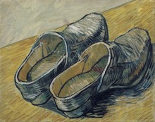 Пара кожаных туфель (A Pair of Leather Clogs), 1888 - Гог, Винсент ван