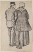 Мужчина и женщина вид со спины (Man and Woman Seen from the Back), 1882 - Гог, Винсент ван