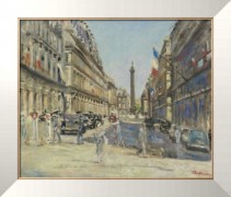 Париж, Кастильоне-стрит, площадь Вандом, 1949 - Адрион, Люсьен