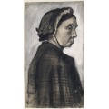 Голова женщины (Head of a Woman), 1882-83 03 - Гог, Винсент ван