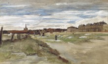 Отбеливание земли в Схевенингене (Bleaching Ground), 1882 - Гог, Винсент ван