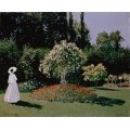 Женщина в саду - Моне, Клод