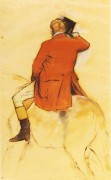 Всадник в красном фраке, 1868 - Дега, Эдгар