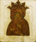 Икона Б.М. Владимирская (XVIII век)