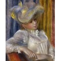 Женщина в шляпе - Ренуар, Пьер Огюст