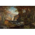 Осенний пейзаж с рекой Тогикон - Моран, Томас