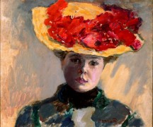 Женщина в соломенной шляпке - Боннар, Пьер