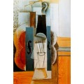 Скрипка на стене, 1913 - Пикассо, Пабло