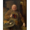 Монастырский бондарь с бокалом пива - Грютцнер, Эдуард фон