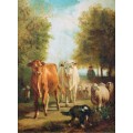 Коровы и овцы - Труайон, Констан