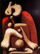 Женщина с красным креслом, 1932 - Пикассо, Пабло