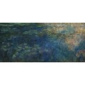 Отражение облаков в пруде с лилиями - Моне, Клод