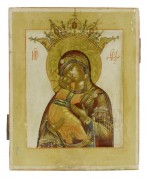 Икона Б.М. Владимирская (XVII век)